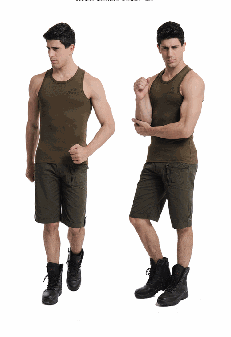 Quân đội hoang dã ngoài trời lĩnh vực giải trí ngoài trời quần áo nam mới cotton bó sát căng vest mỏng liệt kê mới - Những người đam mê quân sự hàng may mặc / sản phẩm quạt quân đội bộ quần áo rằn ri nam