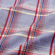Vintage handmade vải tự làm vải tím kẻ sọc quần áo vải một nửa giá tại chỗ