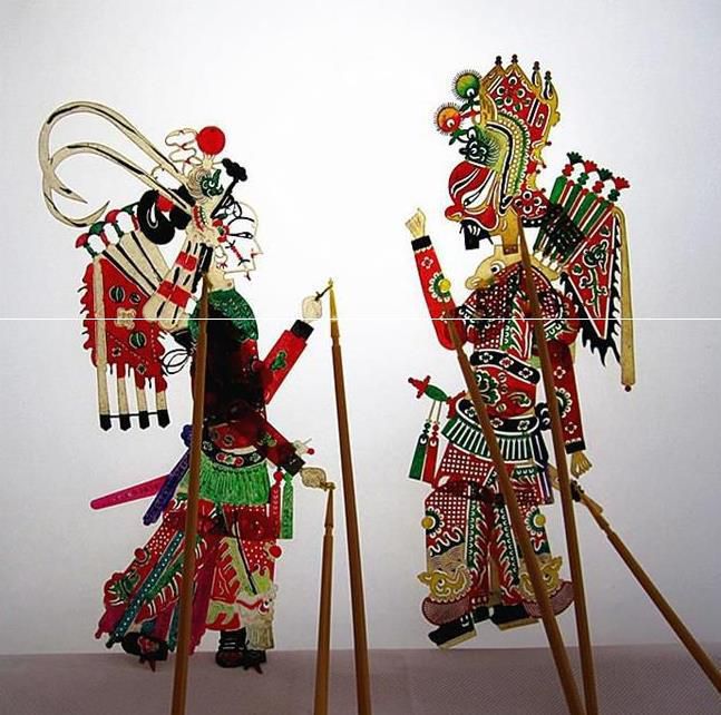 Leather Shadow Puppet animus ethnic background low price friends Pictorial painting West Journey Overturned Birth Portrait of the full set