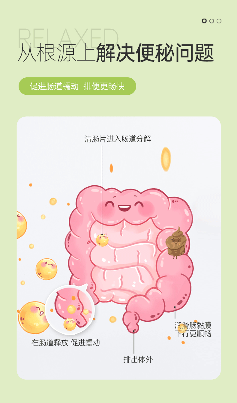 意大利 rapid 清肠片 80片 纯植物萃取 温和排毒素 图5