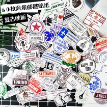 British scenery retro postmark sticker trolley case sticker luggage suitcase waterproof guitar skateboard sticker