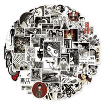 55 pieces of Japanese manga Fujiang Ito Yoon Two graffiti with Li box laptop ipad phone sticker