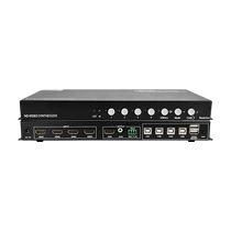 4K ultra-high-clear four-picture divider KVM switcher 4 in 1 out of custom DP input