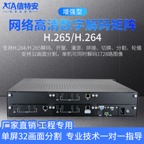 Network monitoring high-definition digital decoding matrix switcher 9 12 15 18-way compatible with Haikang Dahua Industrial Grade