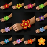 Детский сад танцевальный реквизит исполняет детей с солнечным цветом с маленьким цветом для спортивной вечеринки для сафлора