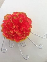 Большой пион (Дахонг) с золотым порошком