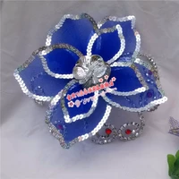 Лимонно-желтый высококачественный сапфировый синий головной убор 66