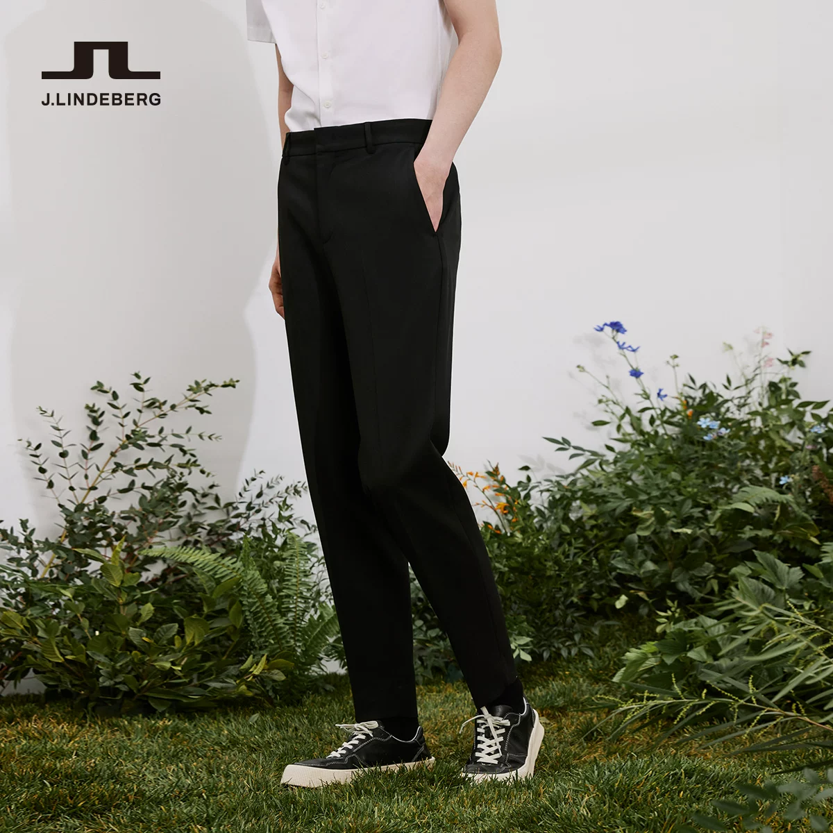 Summer comfortable elastic casual trousers