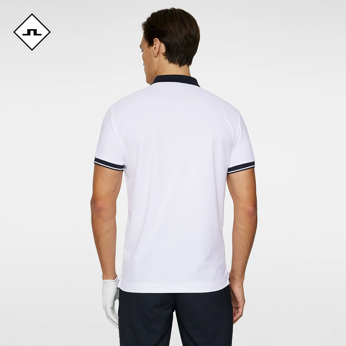 JLINDEBERG Jinlindberg 2025 new men's POLO shirt polyester fiber short-sleeved T-shirt