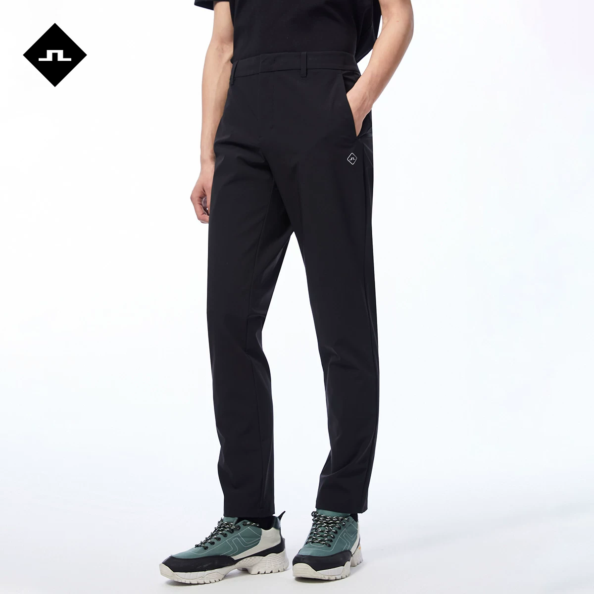 Летние эластичные комфортные повседневные брюки, slim fit