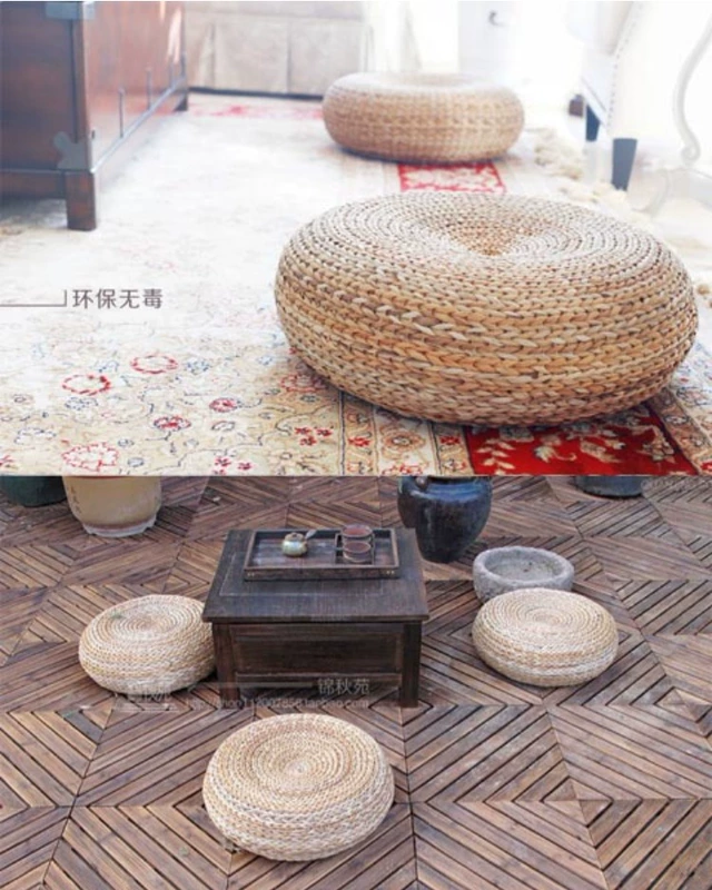 [] Tìm thấy một ngôi nhà rất dày rơm tatami futon đệm pad cửa sổ và cúi xuống để đánh bại thiền đệm - Ghế đệm / đệm Sofa