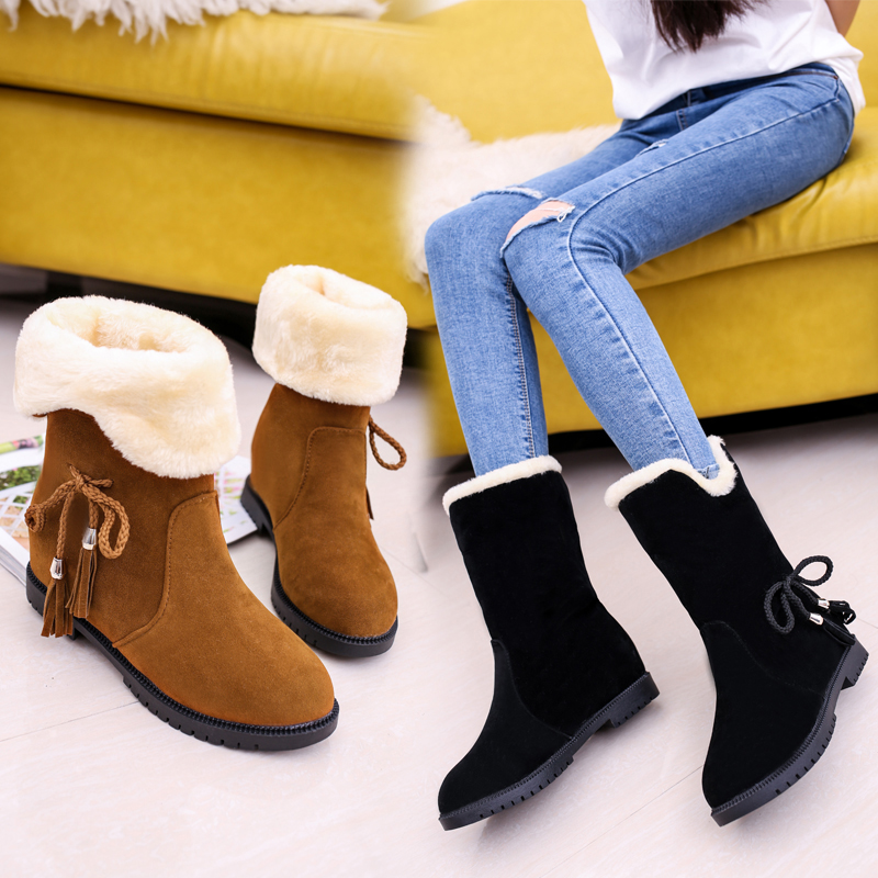 Bottes mi-saison femme en Polyurethane - Ref 3250622 Image 1