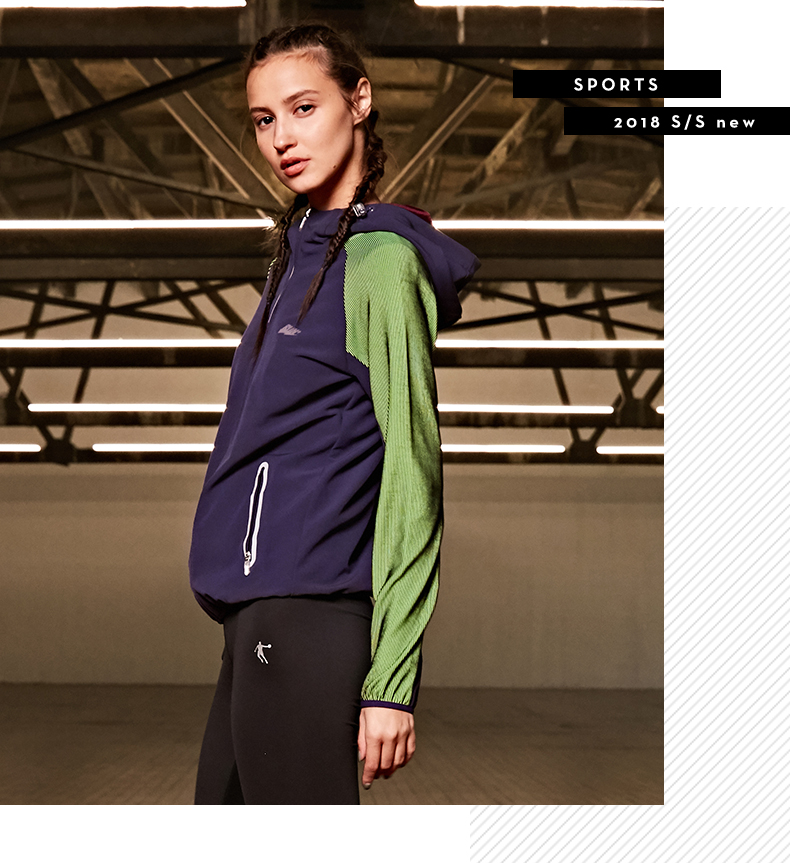 Áo gió Jordan 2019 mùa xuân mới của phụ nữ áo len chống gió ấm áo trùm đầu áo khoác cardigan - Áo gió thể thao áo khoác gió nữ form rộng
