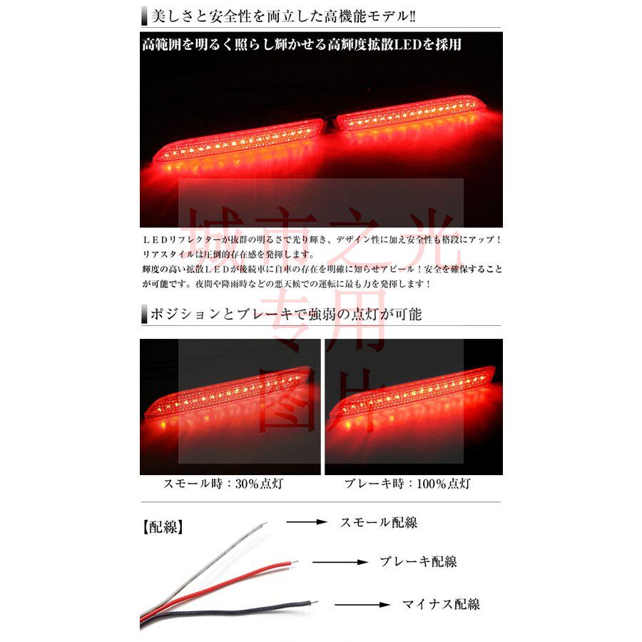 適用於toyota諾亞noah Voxy70系led後包圍煞車燈後槓燈後霧燈防追尾