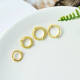 Золотое кольцо ручной работы, аксессуары из жемчуга, серебро 925 пробы, 24 карат