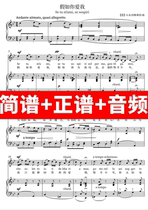 If You Love Me Full Score Accompaniment Audio Piano Main Theme