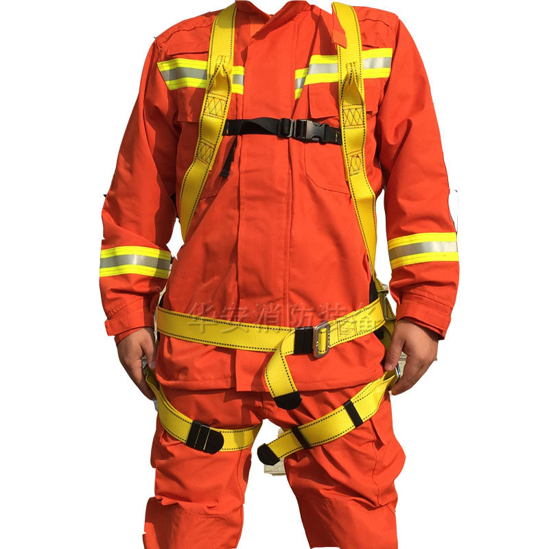 3C certified fire safety harness 12 category of fire harnesses rock climbing safety belt Mountaineering belt all over the body