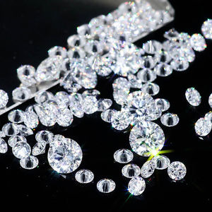 Round Lab-Grown Diamonds, Loose Artificial Diamonds, Loose Diamonds, Small Diamonds, Crushed Diamonds, Gravel, Cubic Zirconia, 2mm-20 Points