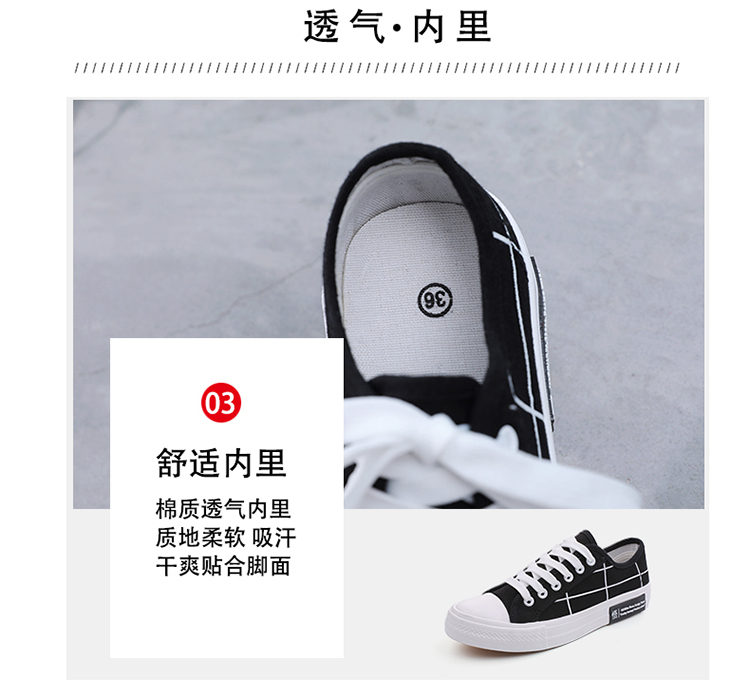 Giày vải nữ 2018 hè mới phiên bản Hàn Quốc của giày sinh viên hoang dã Harajuku ulzzang Hong Kong hương vị giày retro shop giầy nữ