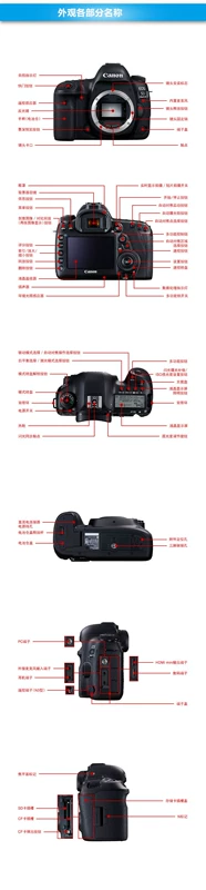 Canon Canon EOS 5D Mark IV (24-70) kit 5D4 HD SLR chuyên nghiệp máy ảnh kỹ thuật số may anh