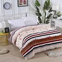 nhung san hô flannel dày chăn mảnh duy nhất của sinh viên Giường dày ấm áp mùa đông nhung sang trọng chăn đúp - Quilt Covers chăn muji mùa hè