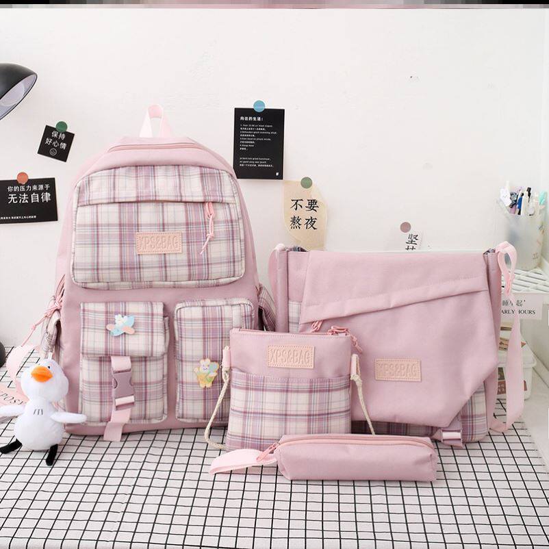 Super light minus negative net red cute girl's school bag three to six grade One children's school children's school children waterproof and free of washing