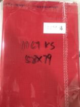 11CT red embroidery cloth 58*79cm ​​KS cross stitch ange embroidery cloth