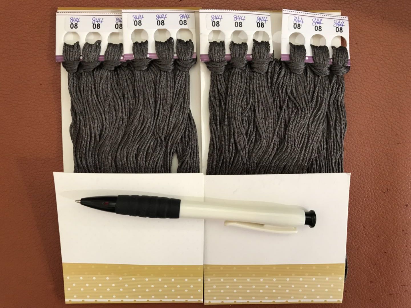 Cotton KS embroidery thread Standard cord number 844 12 (one 8) patch stitching KS cross stitch stitch thread