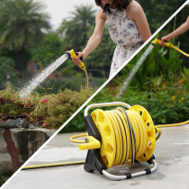 Household high pressure car wash water gun head watering water pipe hose garden nozzle antifreeze storage rack set tool