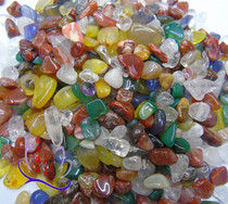 Buddhism Qibao stone of colorful agate stone for Manja natural no staining 3kg