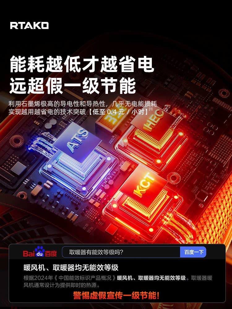 New Type Heater 2025 New Model Fan Heater for Home Energy-Saving Whole-House Graphene Electric Heater Winter Bathroom Essential