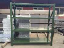 Warehouse storage shelves Army green shelves Fire extinguisher shelves General equipment and equipment shelves
