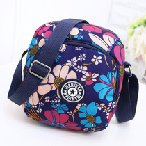 Canvas shoulder bag Oxford small cloth small bag womens bag nylon new mother bag cloth elderly lightweight shoulder bag