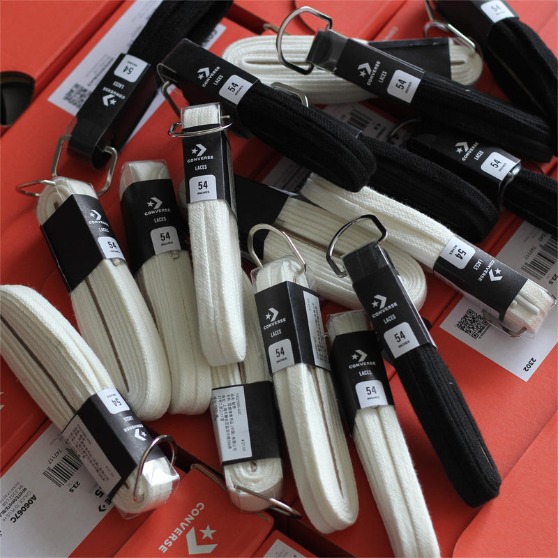 Converse 1970S Original Shoelaces, Off-White and Black, Suitable for 70S Pure Cotton Shoelaces, Onestar Shoelaces Converse 1970S Original Shoelaces, Off-White and Black, Suitable for 70S Pure Cotton Shoelaces, Onestar Shoelaces