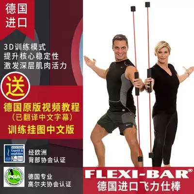 German flexi-bar Vibrating Bar Fei Lishi Fitness Bars Fillers Burning Grease Tremor Rod Training Rod