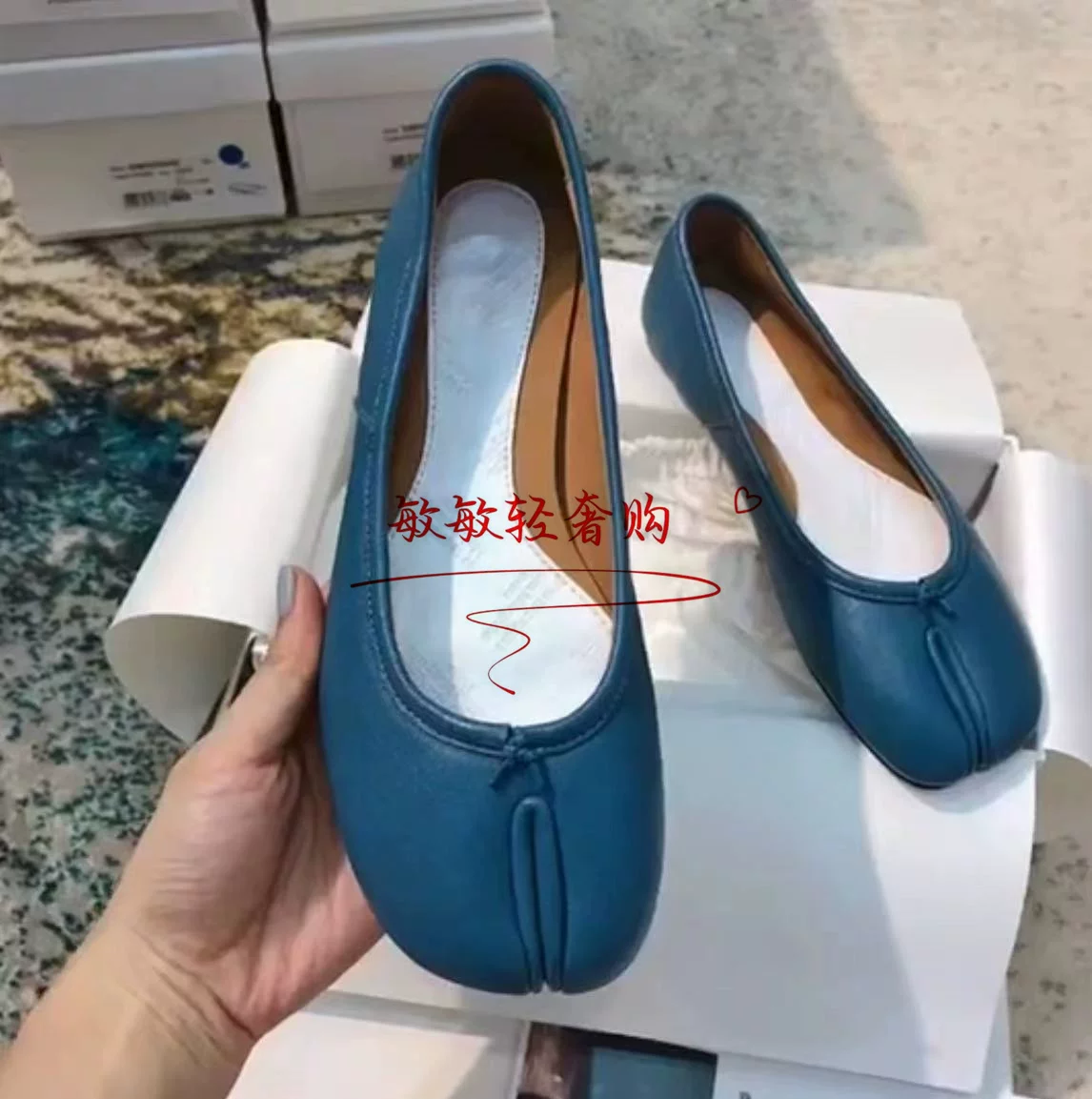Домашние тапочки MAISON Margiela Magila MM6 Ballet Shoes TABI носки плоские женские одиночные обувь