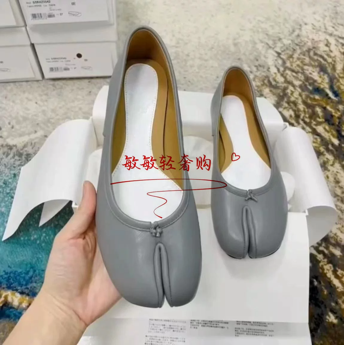 Домашние тапочки MAISON Margiela Magila MM6 Ballet Shoes TABI носки плоские женские одиночные обувь