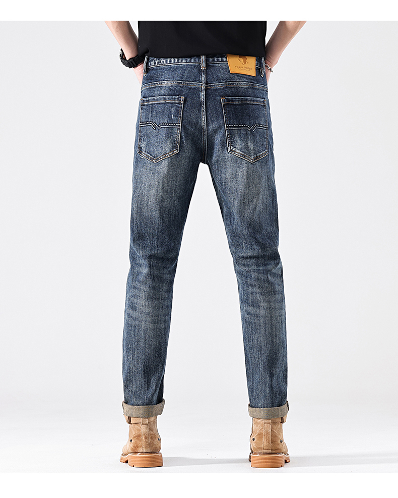 C3879 1520K QUẦN NAM AIMREAG DÁNG ÔM BODY GỢI CẢM SEXY PHỤC CỔ CỔ ĐIỂN THỜI TRANG NAM JEAN BÒ G04 SẢN PHẨM MỚI