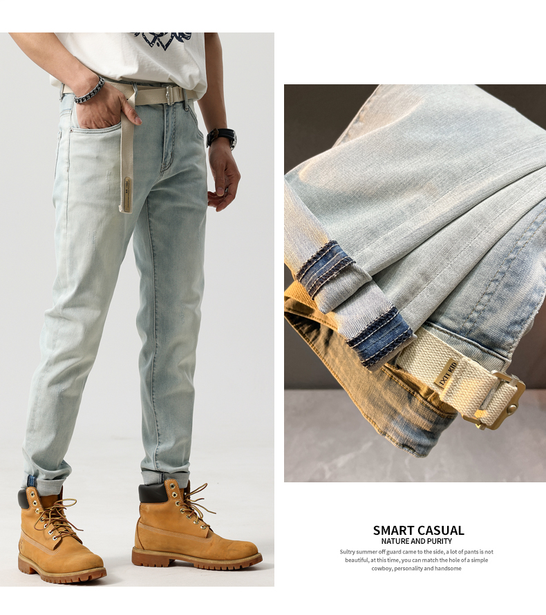 C3790 1380K QUẦN NAM AIMREAG DÁNG ÔM BODY GỢI CẢM SEXY MÙA HÈ PHỤC CỔ CỔ ĐIỂN THỜI TRANG NAM JEAN BÒ G04 SẢN PHẨM MỚI
