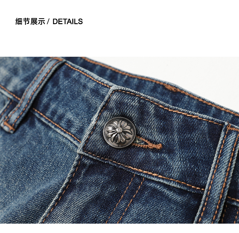 C3810 1420K QUẦN NAM AIMREAG MÙA HÈ PHỤC CỔ CỔ ĐIỂN THỜI TRANG NAM JEAN BÒ G04 SẢN PHẨM MỚI