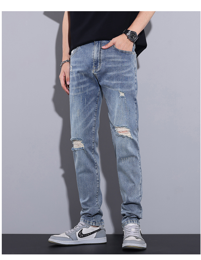 C3847 1220K QUẦN NAM AIMREAG DÁNG ÔM BODY GỢI CẢM SEXY MÙA HÈ PHỤC CỔ CỔ ĐIỂN THỜI TRANG NAM JEAN BÒ G04 SẢN PHẨM MỚI