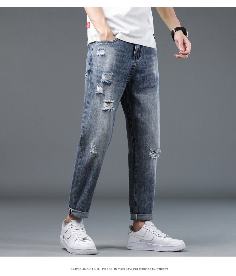 C3916 1380K QUẦN NAM AIMREAG BIG SIZE NGOẠI CỠ MÙA HÈ PHỤC CỔ CỔ ĐIỂN THỜI TRANG NAM JEAN BÒ G04 SẢN PHẨM MỚI