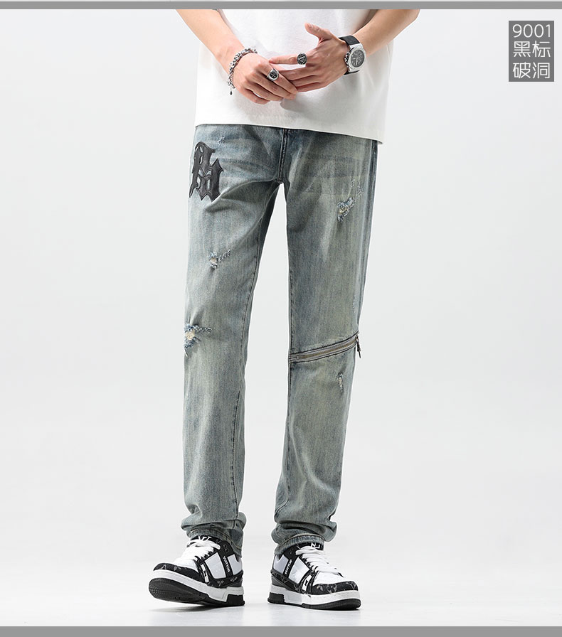 C3793 1420K QUẦN NAM AIMREAG DÁNG ÔM BODY GỢI CẢM SEXY PHỤC CỔ CỔ ĐIỂN THỜI TRANG NAM JEAN BÒ G04 SẢN PHẨM MỚI