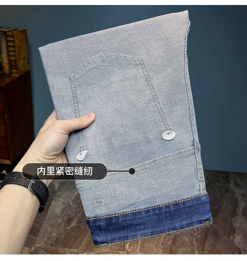 C3864 990K QUẦN NAM AIMREAG MÙA HÈ PHỤC CỔ CỔ ĐIỂN THÊU HỌA TIẾT HOA THỜI TRANG NAM JEAN BÒ G03 SẢN PHẨM MỚI
