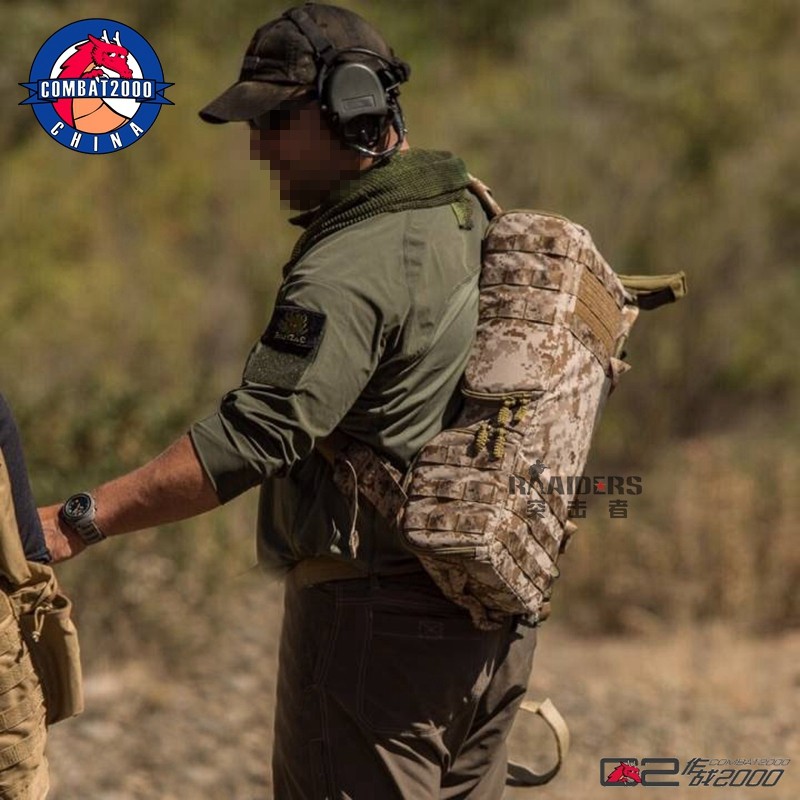 COMBAT2000 Sandmark Punching Camera Bag Reporter Single Eye Photographic Equipment Package Videography Observation Photoelectric Equipment Bag