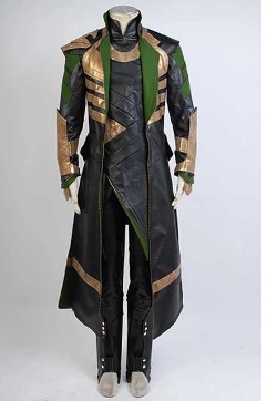 Anime Cosplay Costume Marvel Avengers - Thor Loki Costume