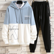 Youth autumn suit boy long sleeve T-shirt 12-15 years old junior high school students clothes 13 big children autumn clothes 14