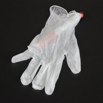 p-pack double tattoo resistant single disposable gloves multi-purpose female rubber latex food inspection thin