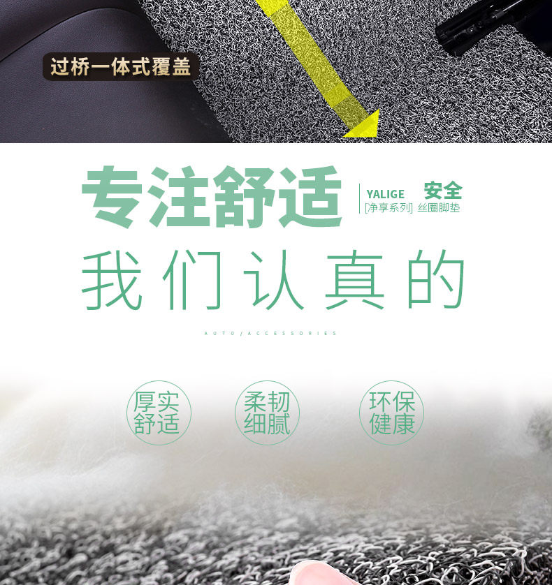 Chery Arrizo 5 Tiggo 3X Fulwin 2 Qq3 Qq6 A3 Qiyun E5 Eq1 Silk Loop Car Mats