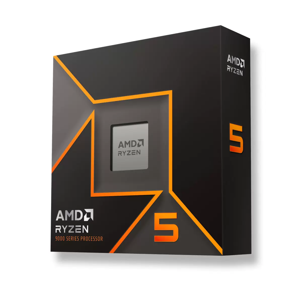 AMD Ryzen R7 9800X3D 9600X 9700X 9900X 9950X3D упакованный CPU чип процессор